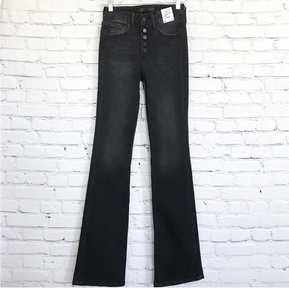 Joe’s Jeans Hi Honey Black High Rise Curvy Boot Cut Size 25 New